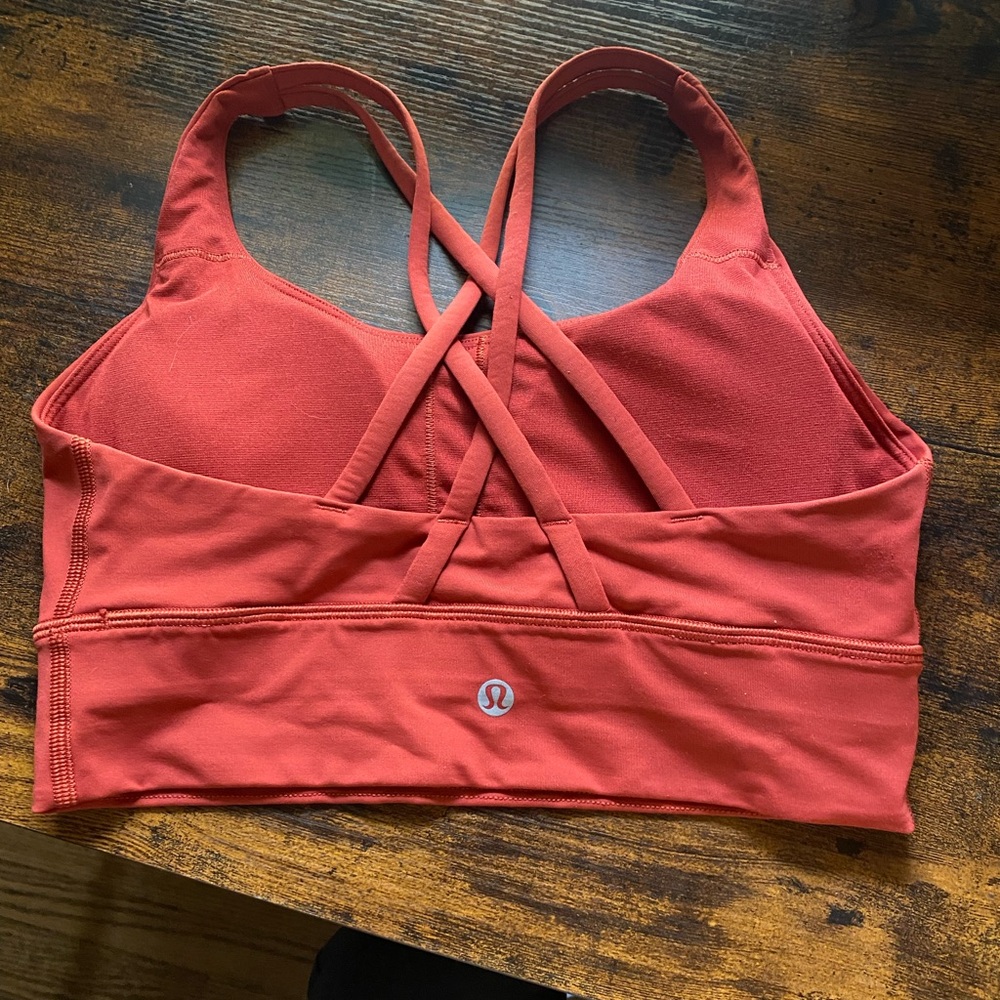 lululemon athletica Rust Sports Bra